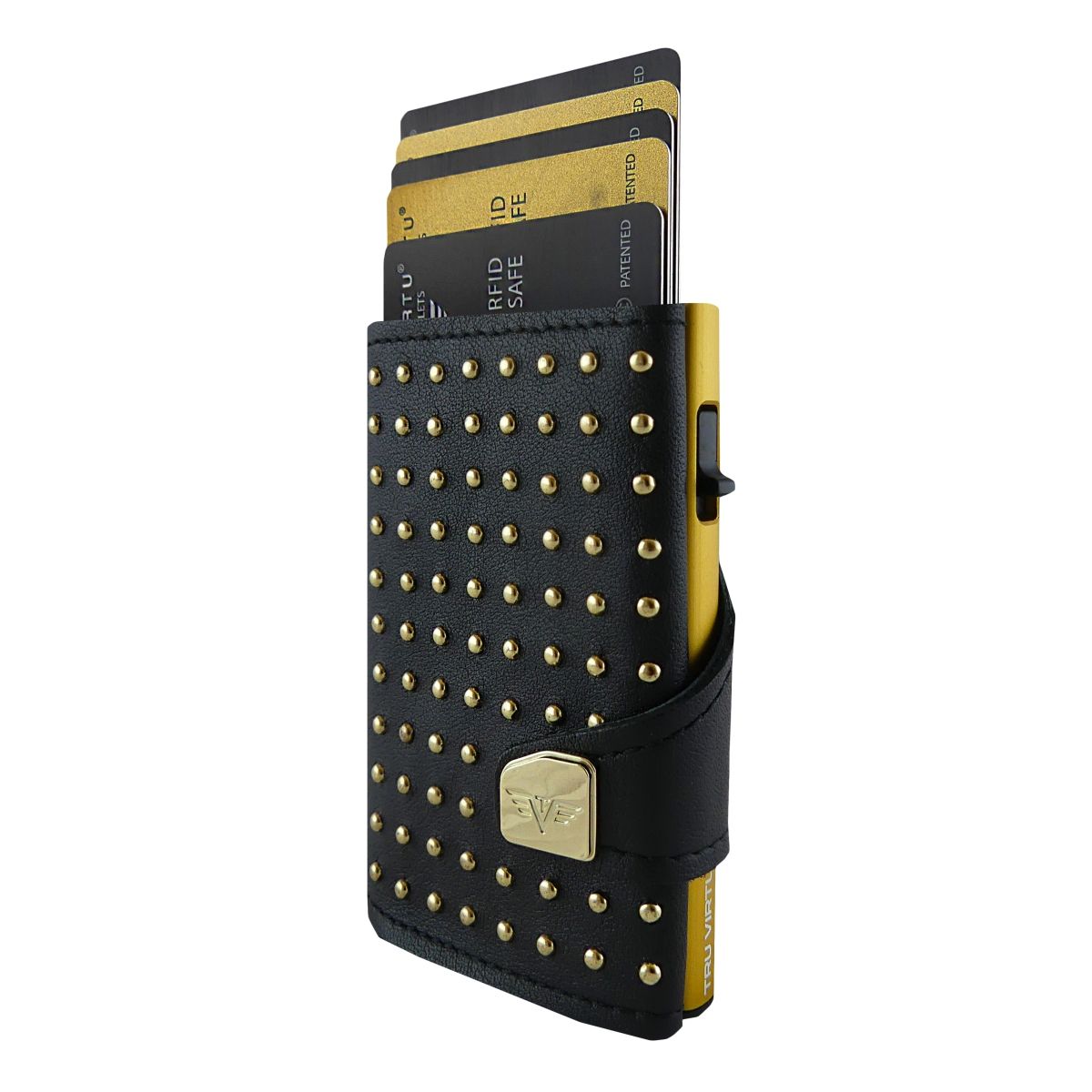 TRU VIRTU Click n Slide Wallet - Punk Gold